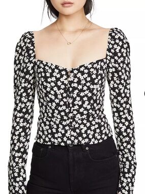 Reformation Rosaly Top